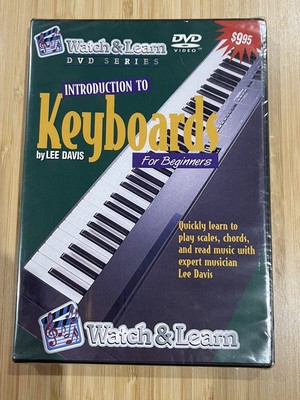 Watch & Learn: Introduction to Keyboards by Lee Davis Beginners DVD Sealed NEW