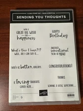 Stampin Up Cling Stamp Set ~ Sending You Thoughts
