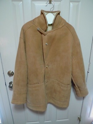 Sawyer Of Napa - For Saks Fifth Avenue -Shearling Jacket - Made In USA-  Medium