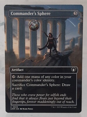 Magic - Commander`s Sphere - Common/Artefakt - Commander Masters: Extras - EN/NM