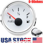 2" 52mm Gas Fuel Level Gauge 0-90ohms For Motorcycles Boat Car Truck Atv Suv Us
