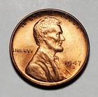 1947 S LINCOLN WHEAT PENNY UNC #C6348
