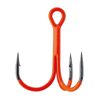 BKK Spear-21 UVO UV orange Drilling Stinger Ersatzhaken Kunstköder Angelhaken