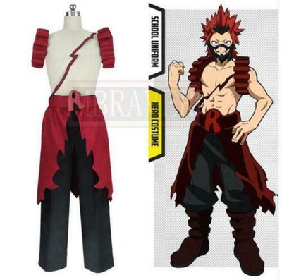Boku no My Hero Academia Eijirou Kirishima Cosplay Costume*fvc