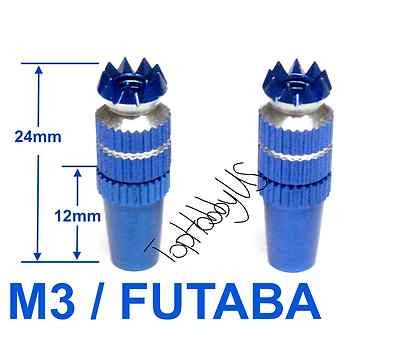 1Set M3 Futaba / Spektrum DX6i DX7S DX8 DX9 TX Gimbal Sticks (US SELLER/SHIP)