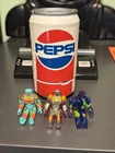 Vintage 1989 Computer Warriors Pepsi No Hyper Hoverjet Includes 3 Figures Mattel