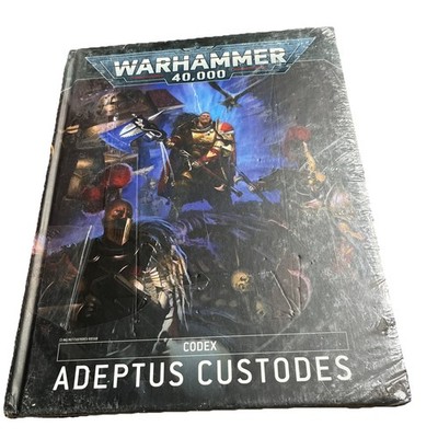 GW WARHAMMER 40k Codex Adeptus Custodes Hardcover 2022 OOP 9th edition