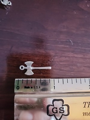Sterling Silber Axt Charm