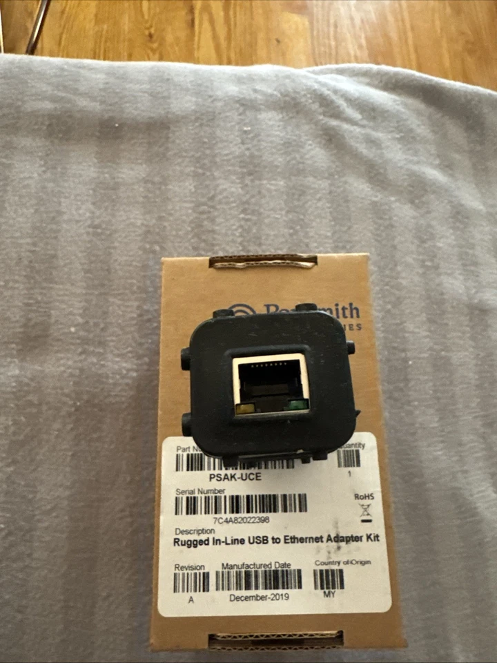 Portsmith PSA1U1E Rugged In-Line USB to Ethernet Adapter with Cable - Image 2 of 4