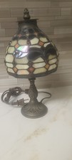 Tiffany Style Table Lamp,Stained Glass Lamp, Inch Small 12 Tall Euc