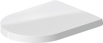 Duravit 002029 ME by Starck Elongated Toilet SeatQuick Release - White