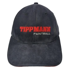 Tippmann Paintball Fitted Hat Blue Medium Embroidered American Flag