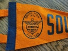Vtg South High School Mini 12in Felt Pennant Cleveland Ohio — photo 2