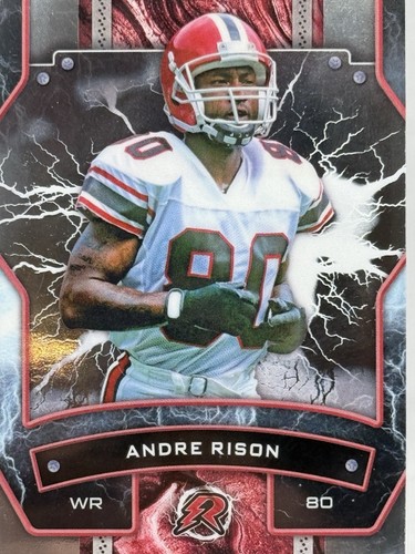 2025 Resurgence NFL WR Legends: Andre Rison / Keyshawn Johnson / Josh Cribbs - Picture 2 of 5