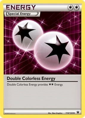 Double Colorless Energy 114/124 Uncommon - Pokemon XY Fates Collide Card