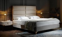 Bett 2X Nachttisch 3Tlg. Schlafzimmer Set Design Luxus Schlafzimmer Hotel MöBel