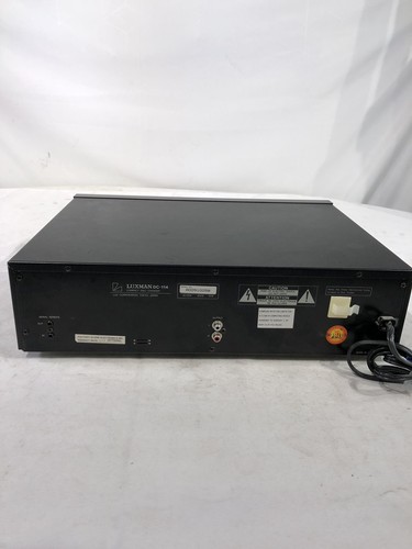 LUXMAN DC-114 Compact Disc Changer + Remote and 2 Magazines - Picture 6 of 12