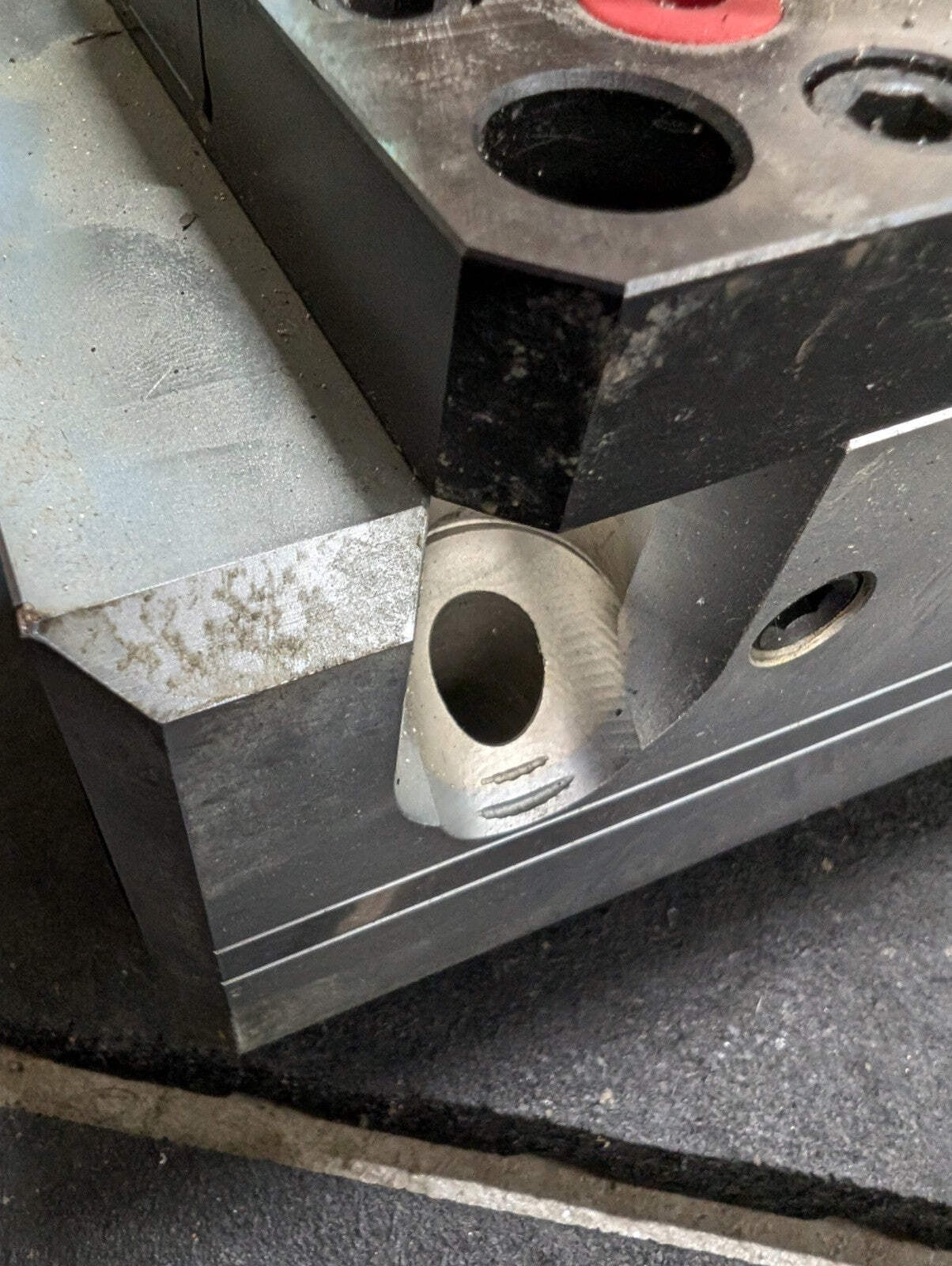 Alberti T90-1.5 Parallel Offset Angle Head R=250 Smart Change ER16 CNC Milling