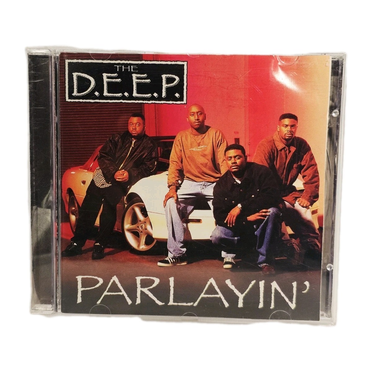 洋楽 g-rap D.E.E.P. PARLAYIN' CD The Deep Parlayin Cali Bay Rap G-Funk Unleashed Records Vintage