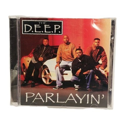 The Deep Parlayin CD Cali Bay Rap G-Funk Unleashed Records Vintage Rap Music 