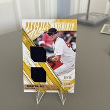 2019 Panini Elite Extra Edition Double Prospect Materials   /99 Bobby Dalbec