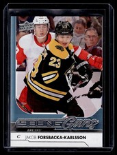 2017-18 Upper Deck Series 1 Young Guns Jakob Forsbacka-Karlsson Rookie #235
