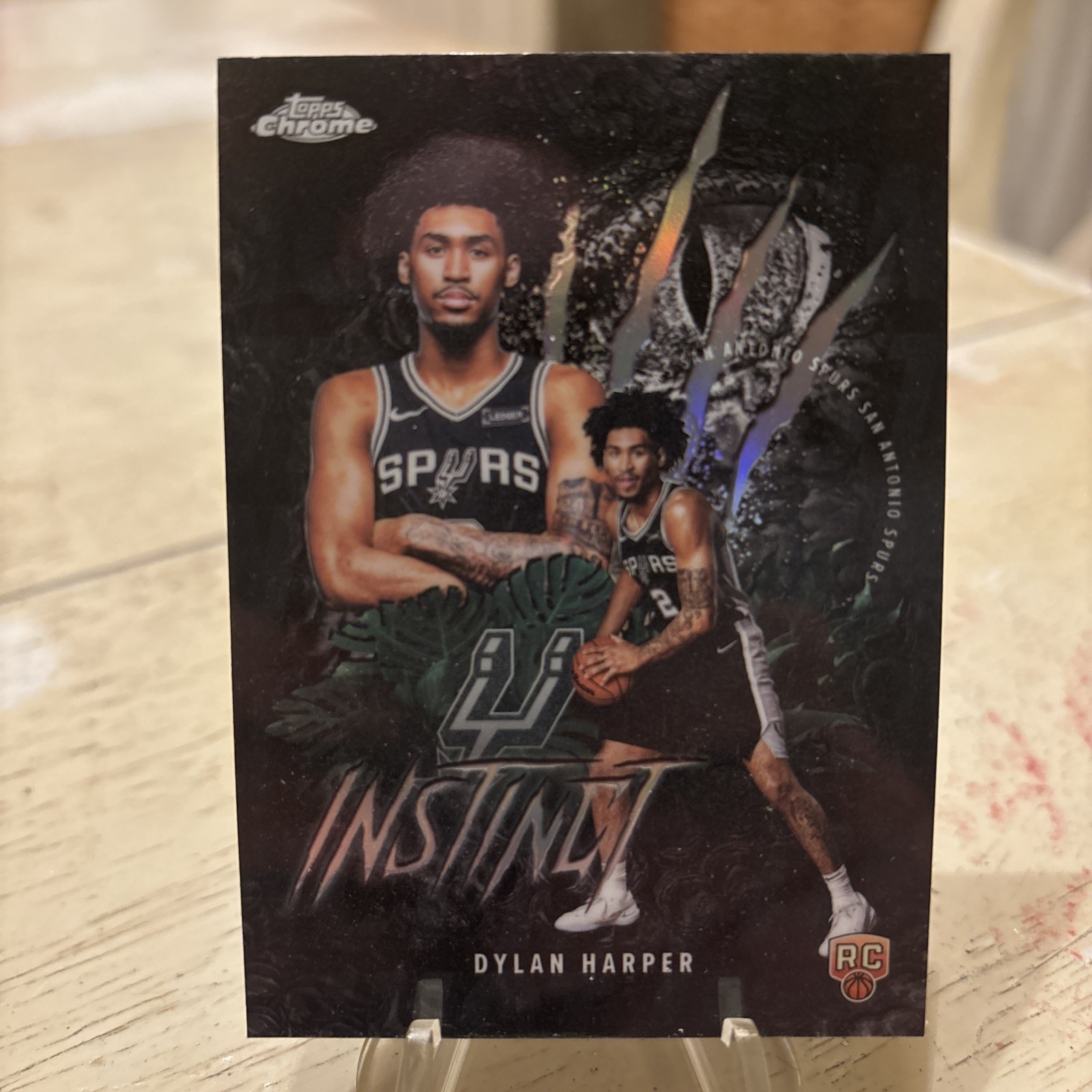 2025-26 Topps Chrome Instinct Rookie Refractor Dylan Harper