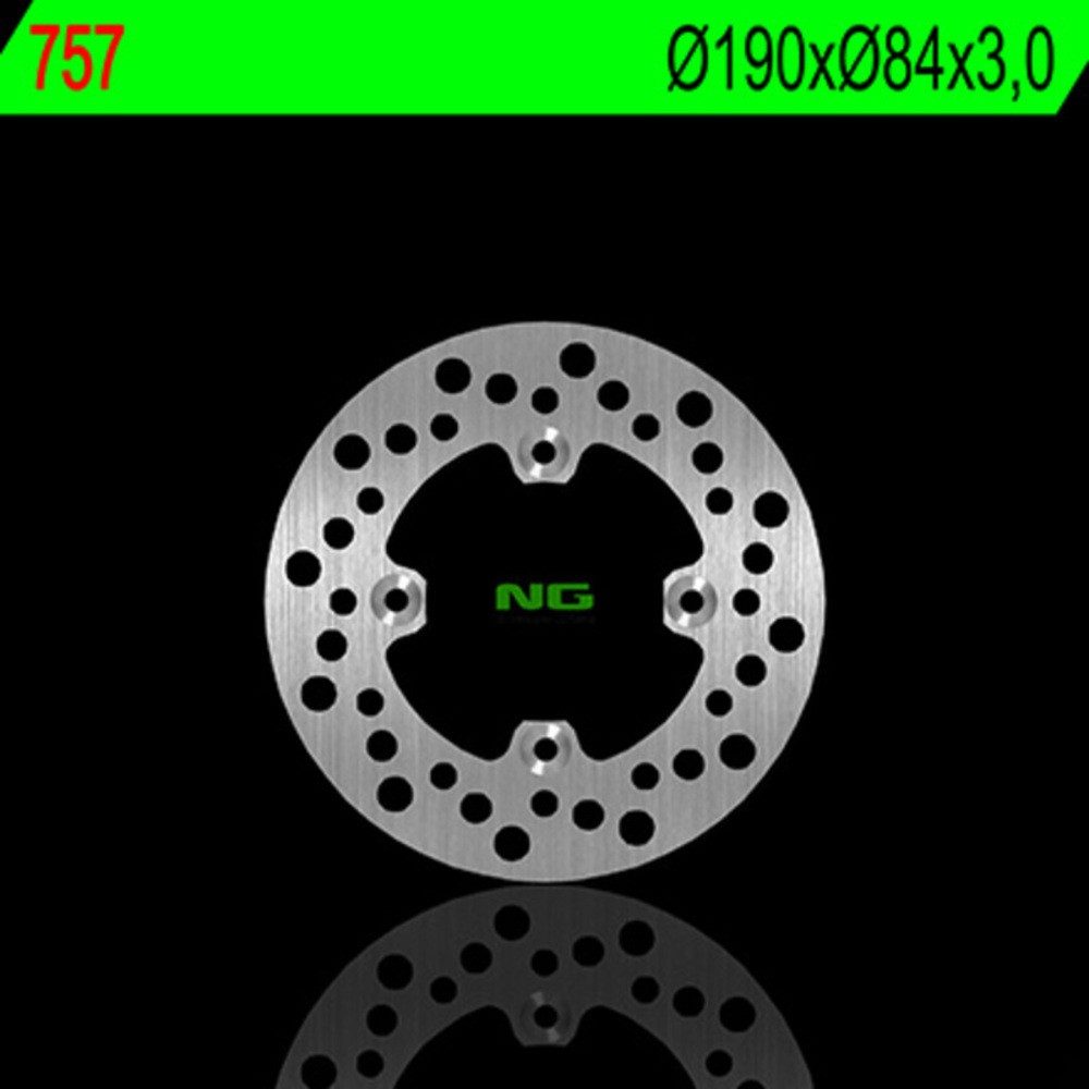 Free Shipping NG BRAKES Round Fixed Brake Disc For Motorcycle Parts