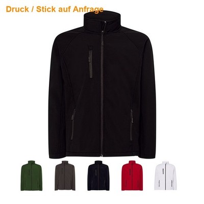 JHK Softshelljacke Jacke Soft Shell Full Zip Taschen Stehkragen S-XXL 832 NEU