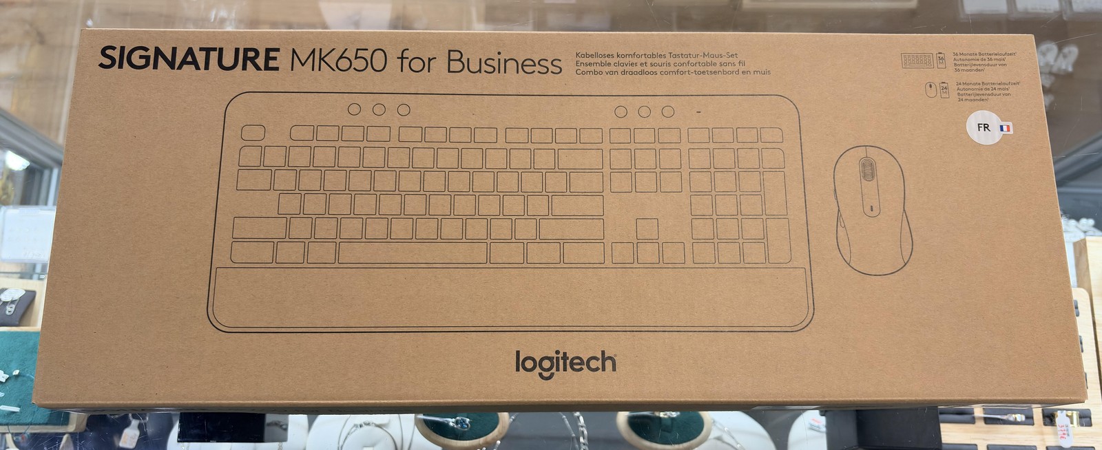 Logitech Signature MK650 Combo ensemble sans fil pour le télétravail et l'open space