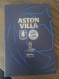 Aston Villa V Bayern Munich 2/10/2024 Champions League