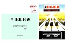 ELKA CONCORDE 811 Service Manual Schematic Diagram Schematic 59page PDF User's