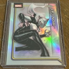 2026 Topps Chrome Marvel Comics - Iron Cat #127 Refractor