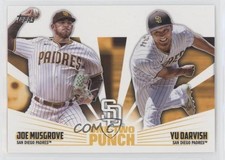 2023 Topps Series 1 One-Two Punch Joe Musgrove Yu Darvish #12P-14 0jk3