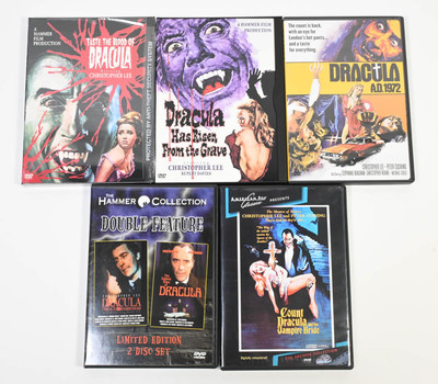 Christopher Lee Dracula Taste Blood + Risen AD 1972 Prince Darkness DVD Lot