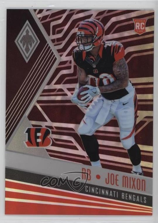 2017 Panini Phoenix Rookies Red 112/299 Joe Mixon #119 Rookie RC 1by8