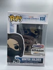 Funko Pop! Marvel - Winter Soldier # 838 - Amazon Exclusive w/Protector