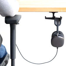 Elevation Lab The Anchor The Original Under-Desk Headphone Mount Holder Black