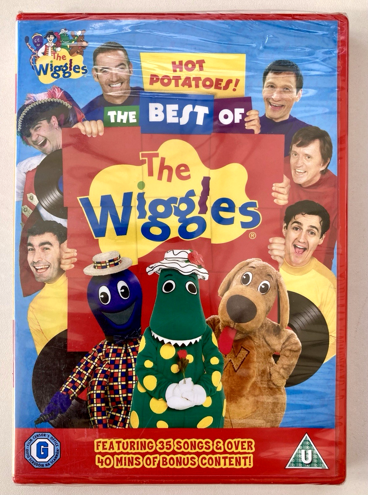 The Wiggles The Best Of The Wiggles Hot Potatoes DVD UK Release New Sealed R2