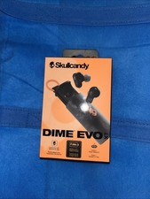Skullcandy S2DTW-S740 Dime Evo TWS Black Earbuds 36hr Battery NEW In Open Box