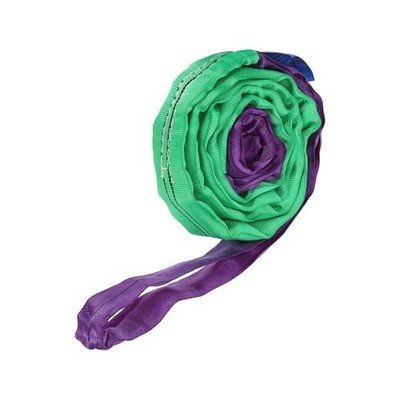  Lifting Slings Straps, 1 Pcs Polyester 6ft Heavy Web Slings 6ft 2204lbs Purple
