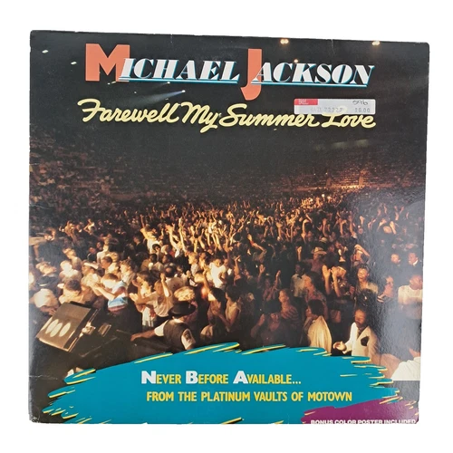Michael Jackson Farewell My Summer Love Vinyl LP 1984 Motown ZL72227 1st EX VG