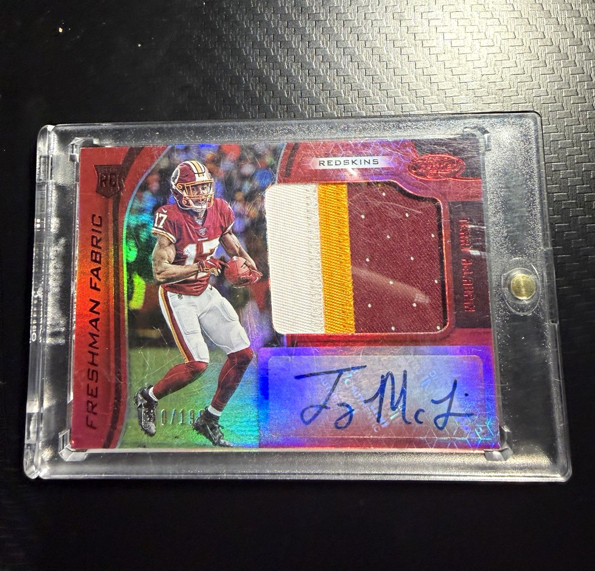 Terry McLaurin Panini Certified #232 Autograph