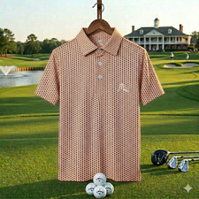 NEW Rhoback The Don't Mess Men's Short Sleeve Performance Polo