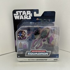Star Wars Micro Galaxy Squadron Series 5 Mace Windu's Jedi Interceptor  0103