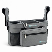 Universal Waterproof Stroller Organizer Caddy Cup Holder Travel Bag