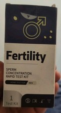 Fertility- Sperm Concentration Test Kit- Rapid Test Kit Expires 01/07/2030