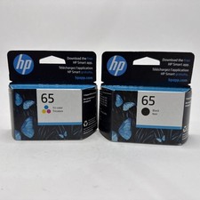 HP 65 Tri-Color Black Ink Cartridge Expiration Date 2023