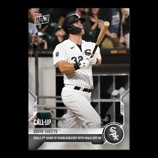 Gavin Sheets - 2021 MLB Topps Now Card 531 - Print Run: 774 Chicago White Sox