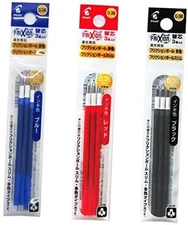 FriXion Ball Refills for 3 Gel Ink Multi Pen & Slim 038 Pen, 0.38mm, 